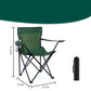 🪑☀️ Silla de camping portátil – respaldo ergonómico, portavasos – hasta 130 kg! 💪