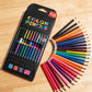 🖍️🌈 Lápices bicolor 3 en 1 – 12 piezas, 24 colores – creatividad sin límites! 💪