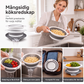 🥗 Set de 3 Escurridores Plegables con Base Escurridora – Coladores Compactos para Frutas· Pasta y Verduras
