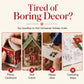 🎄✨ Kit de Arte de Perlas 3D de Navidad – Decoración Festiva Artesanal con 6 Diseños Navideños
