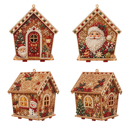 🎄✨ Kit de Arte de Perlas 3D de Navidad – Decoración Festiva Artesanal con 6 Diseños Navideños