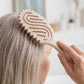 Cepillo ventilado de cerdas de jabalí para cabello rizado🪮
