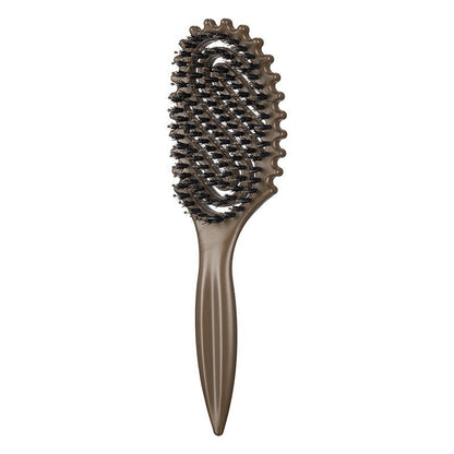 Cepillo ventilado de cerdas de jabalí para cabello rizado🪮