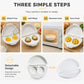 🍳 50% dto. Utensilio 2 en 1 para microondas – cocina huevos en minutos, sin sartenes. Desayuno rápido y fácil de limpiar! ⏱️✨