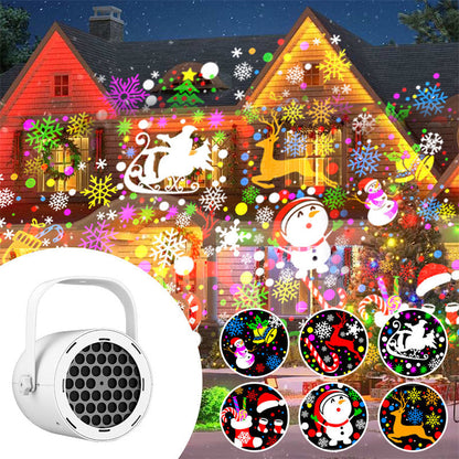 🎉🎅 ¡Hasta -50%! Proyector Navideño USB con 16 Patrones — Oferta Limitada ⏰🔥