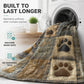 🐶 ¡50% DE DESCUENTO POR TIEMPO LIMITADO! 🐾 18,924 Vendidas – Manta de Franela Suave con Huellas Lindas – Cálida, Acogedora y Decorativa para el Hogar 🛌