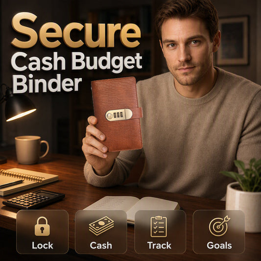 💵Cuaderno de ahorros con candado de combinación📓