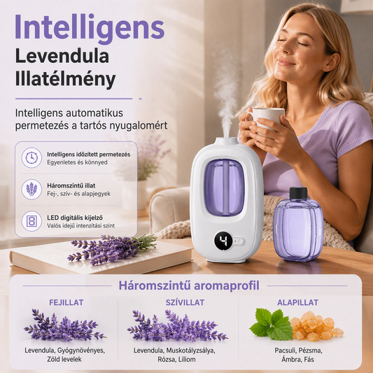 Difusor de aromaterapia automático e inteligente 🤩✨ ¡Huele tu hogar todo el día sin esfuerzo!