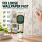 🖼️✨ Adhesivo Reparador para Papel Tapiz Vintage – Vuelve a Pegar Bordes y Esquinas Sueltas sin Desmontar ni Cambiar el Rollo Completo 🏠💪