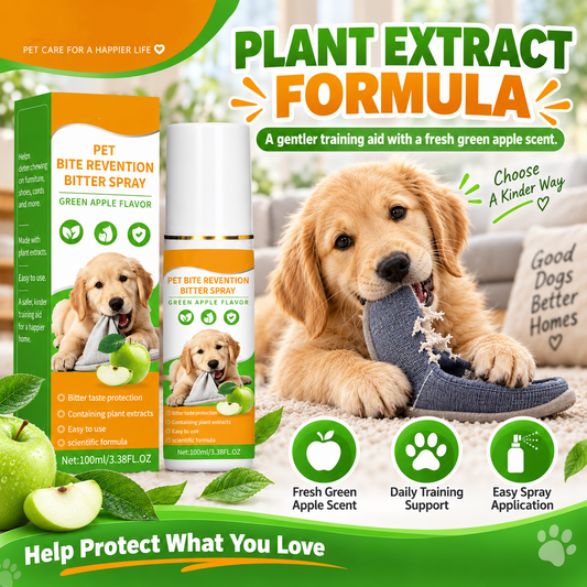 🔥¡50% de descuento ahora!🐾 Spray amargo antimordeduras: evita que las mascotas muerdan y protege los muebles🔌