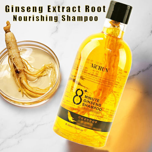 Ginseng-ekstrakt rod nærende shampoo